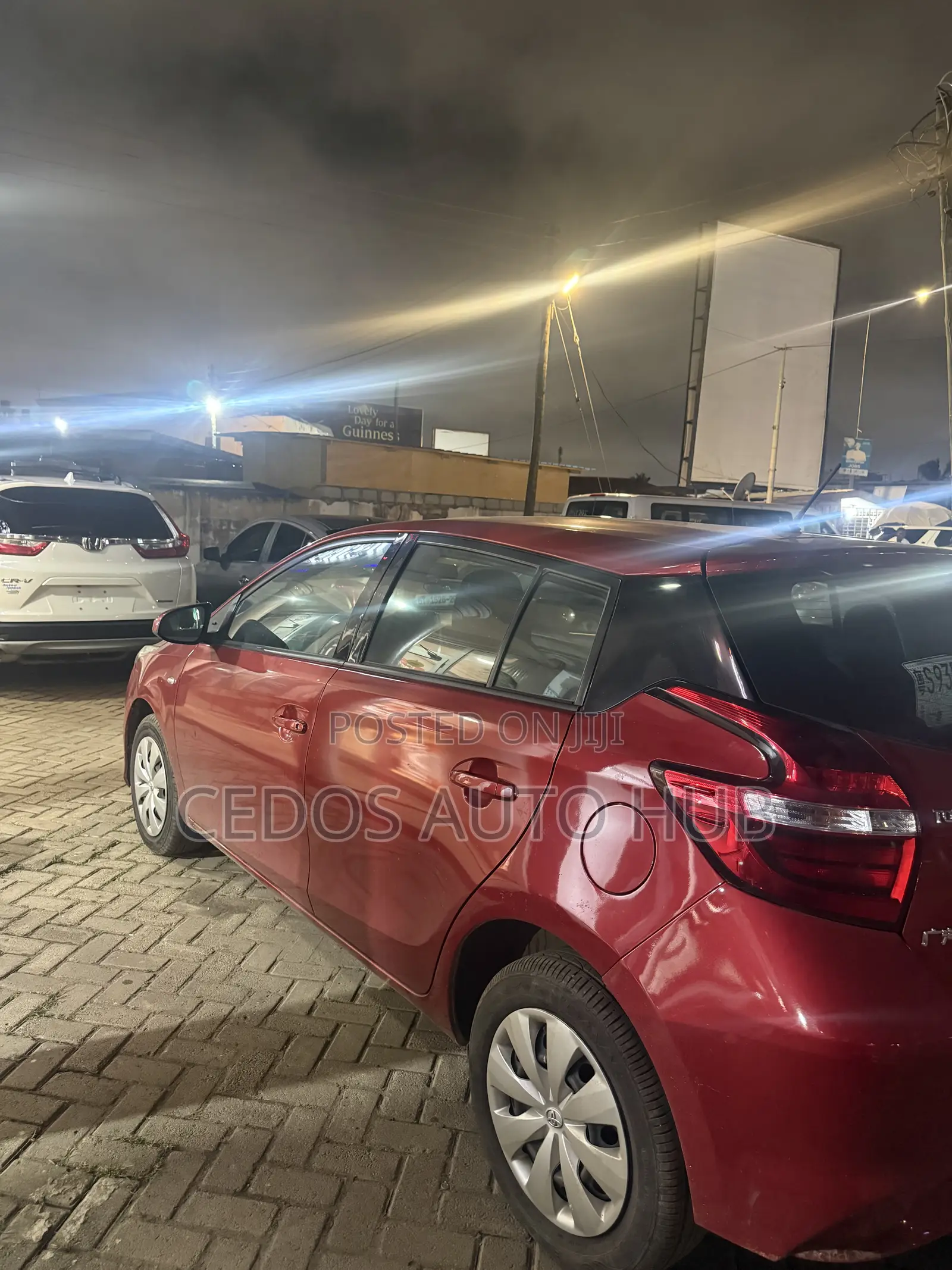 Toyota Yaris L Hatchback 5dr 2018 Burgundy