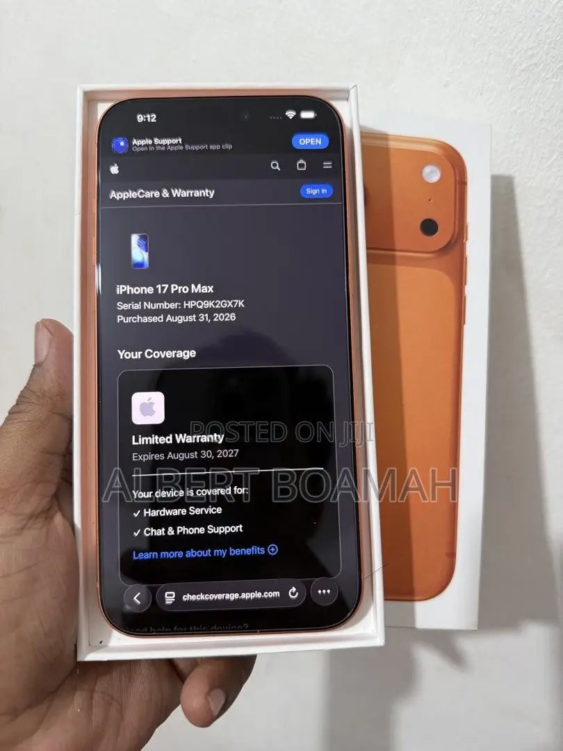 Apple iPhone 17 Pro Max 512 GB Orange