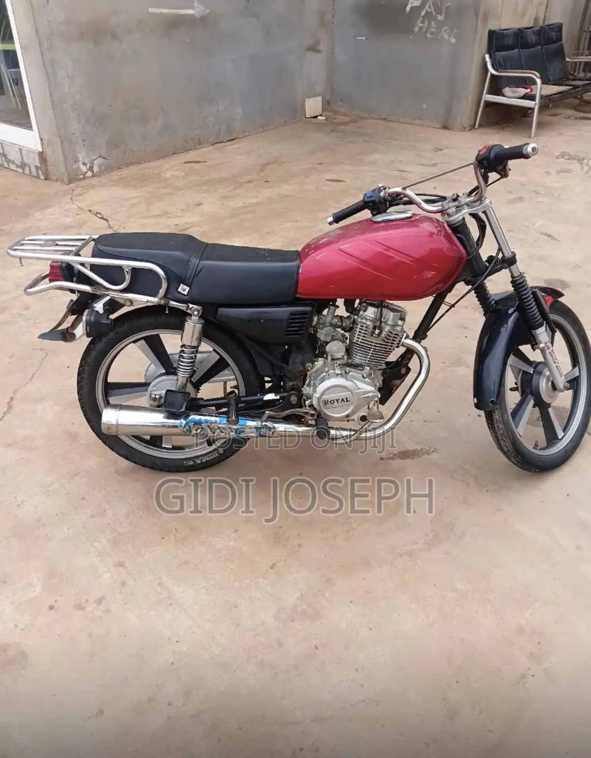 Royal RY125 2024 Red