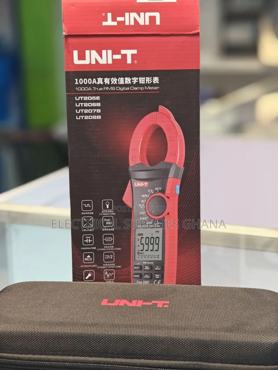 Uni-T Ut205e True RMS 1000a AC Clamp Meter