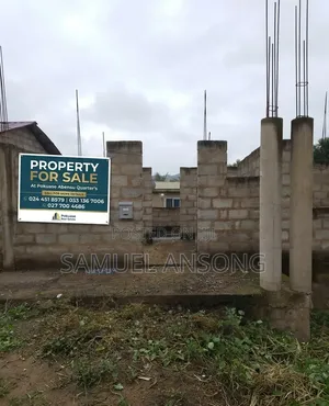 Uncompleted House for Sale at Pokuase Abensu Quarters