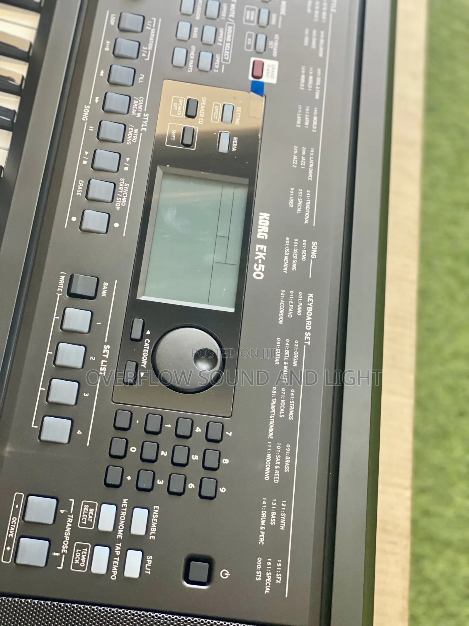 Korg EK-50 Professional Keyboard (61 Key)