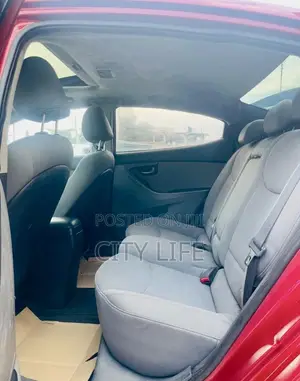 Hyundai Elantra 2013 Red