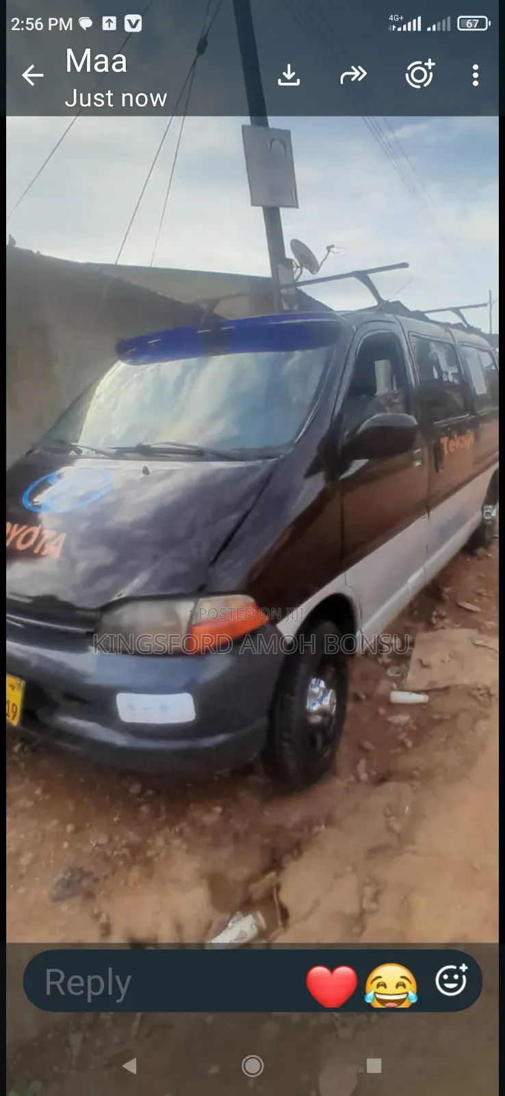 Toyota HiAce 2012 Black