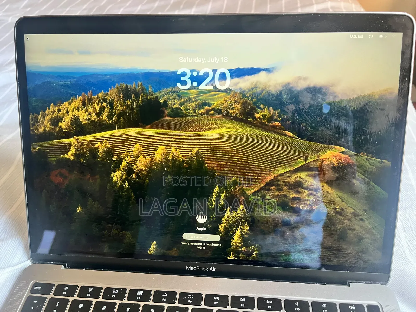 Laptop Apple MacBook Air 2020 16GB Intel Core i7 SSD 512GB