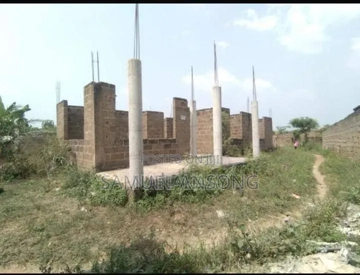 Uncompleted House for Sale at Pokuase Abensu Quarters