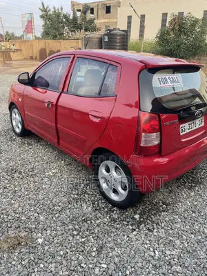 Kia Morning 2008 Red