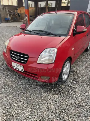 Kia Morning 2008 Red