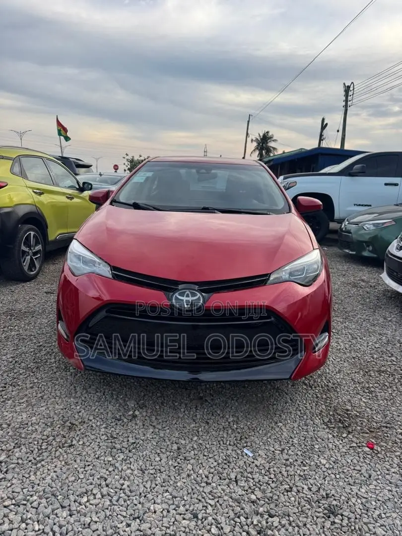 Toyota Corolla LE (1.8L 4cyl 2A) 2018 Red