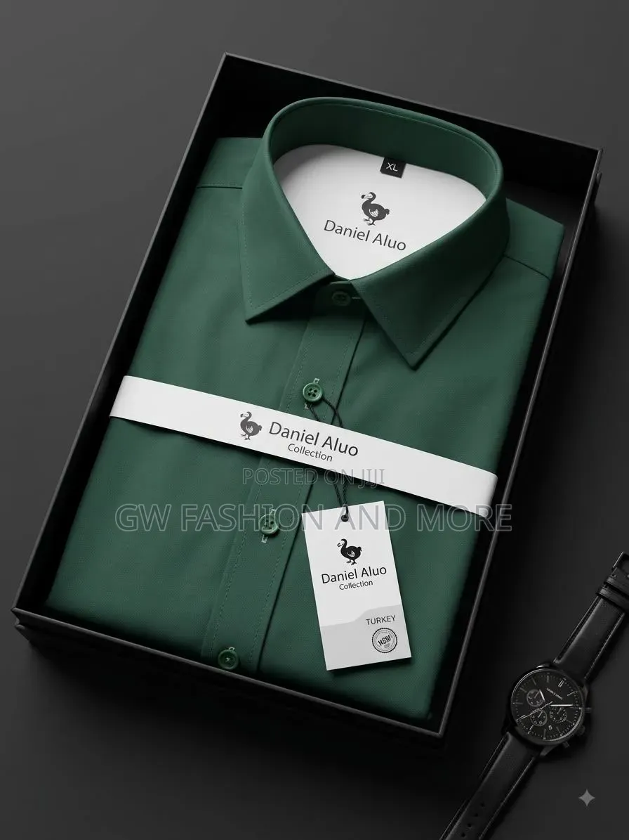 Daniel Aluo Plain Cotton Shirt