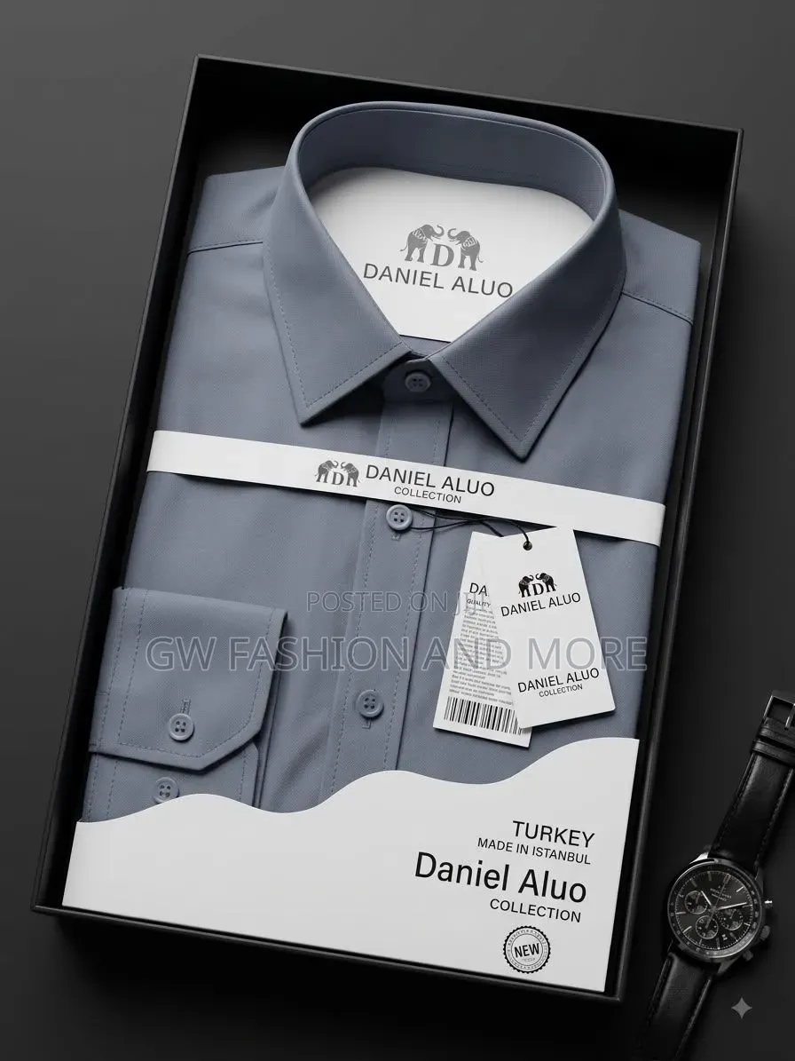 Daniel Aluo Plain Cotton Shirt