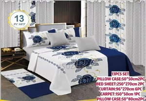 Luxury Curtains, Carpet and Bedsheets
