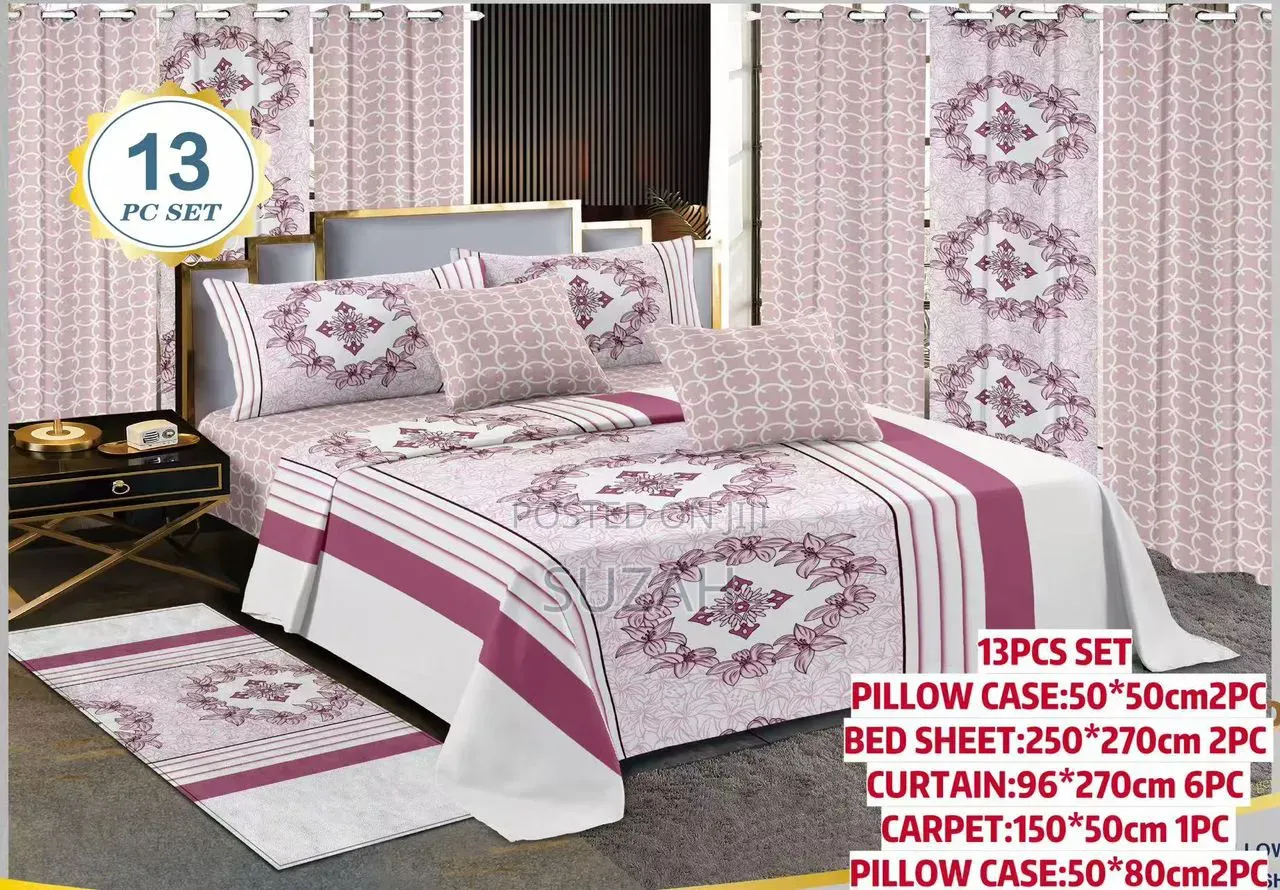 Luxury Curtains, Carpet and Bedsheets