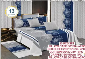 Bedsheets, Curtains and Pillowcases Set