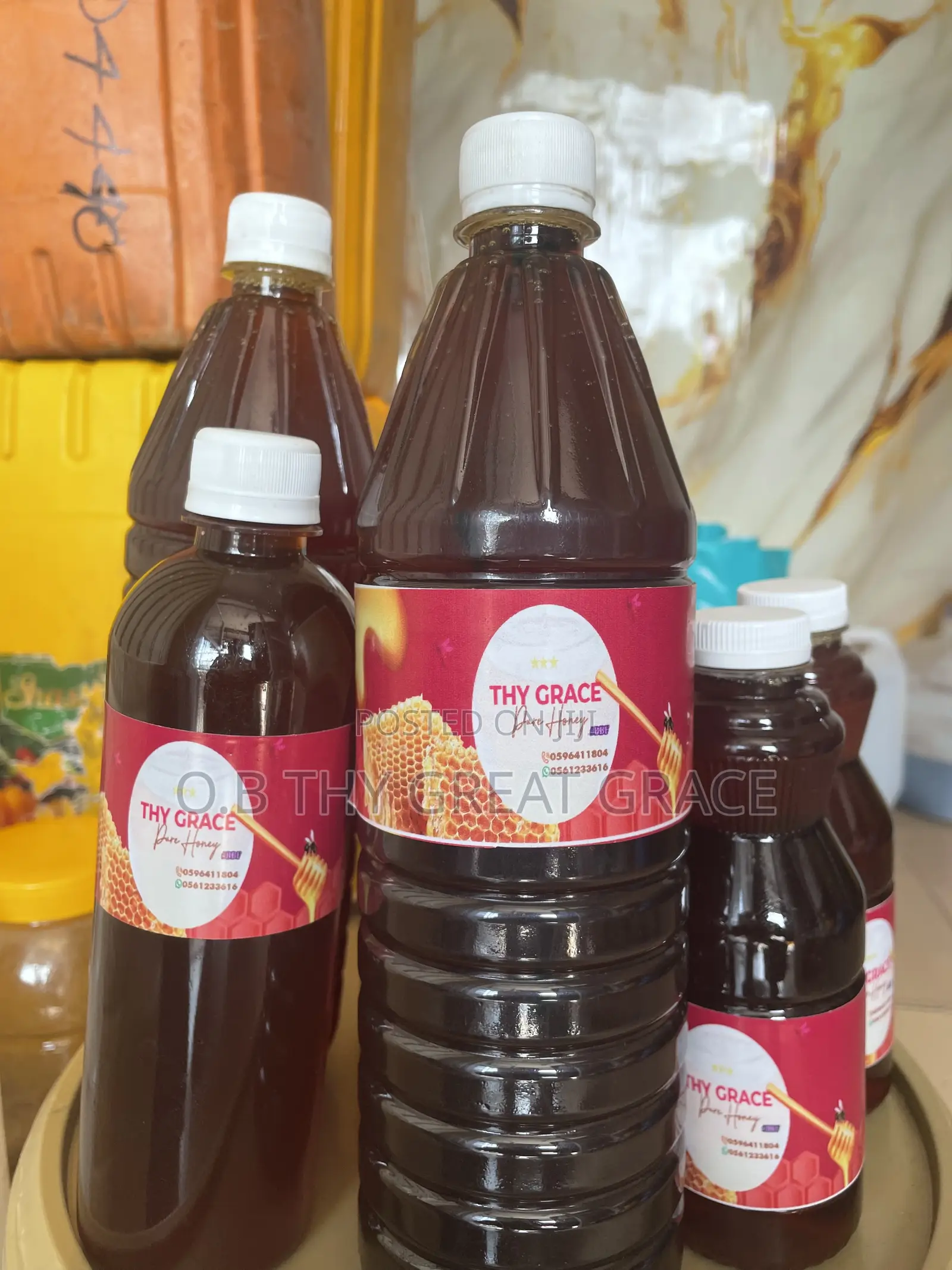 Premium Raw Honey 🍯 in Various Sizes
