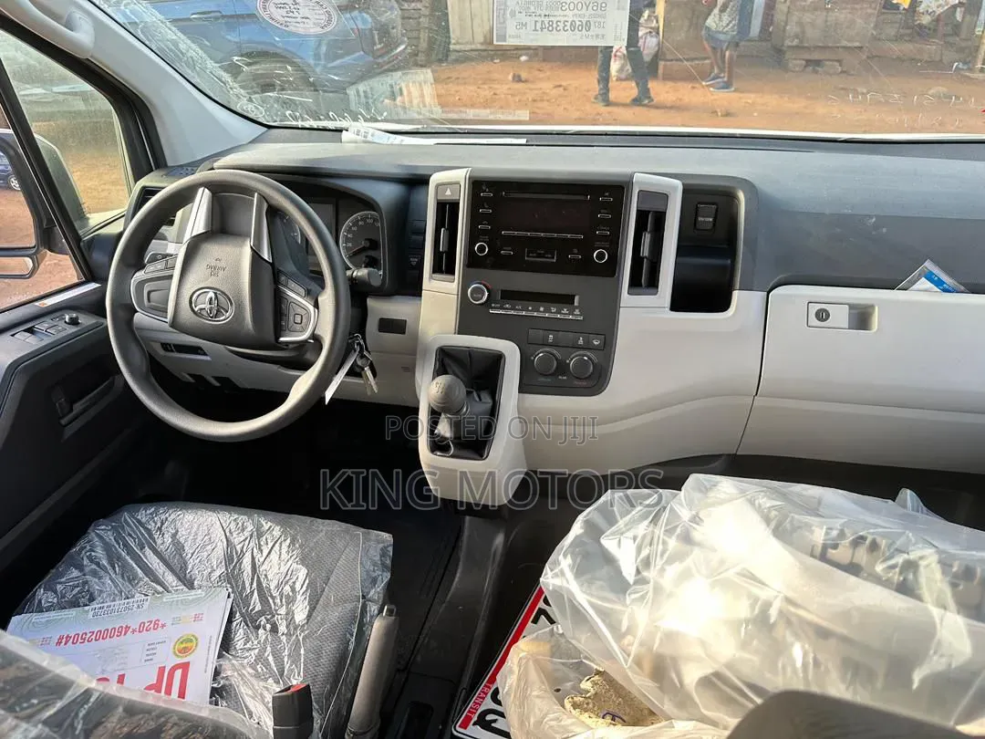 New Toyota HiAce 2025 White