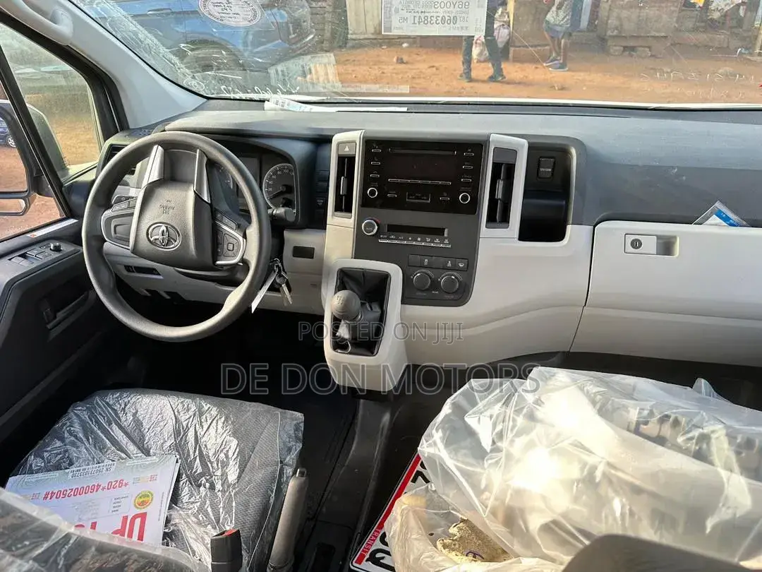 New Toyota HiAce 2025 White