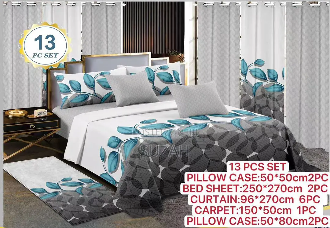 Exotic Brand of Curtains, Mat and Bedsheets