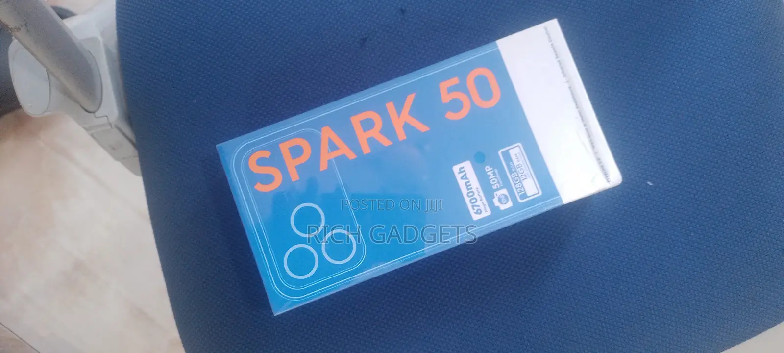 New Tecno Spark 50 128 GB Blue