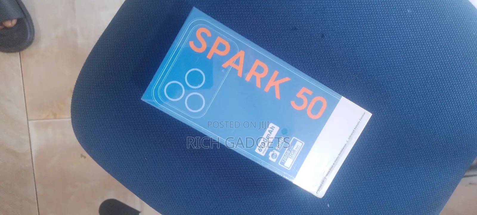 New Tecno Spark 50 128 GB Blue