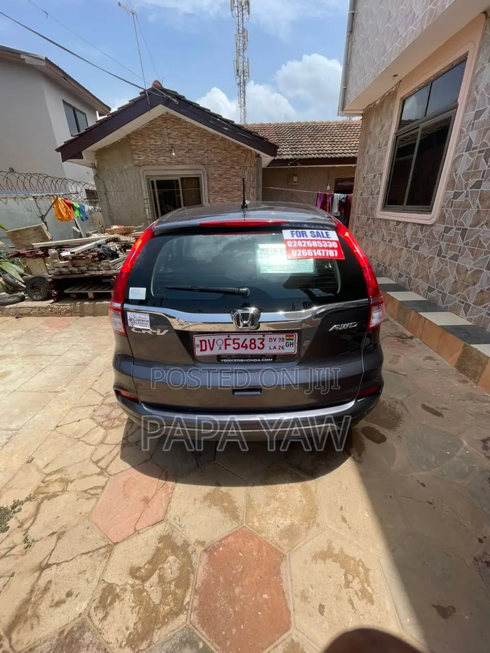 Honda CR-V LX 4dr SUV AWD (2.4L 4cyl CVT) 2015 Gray