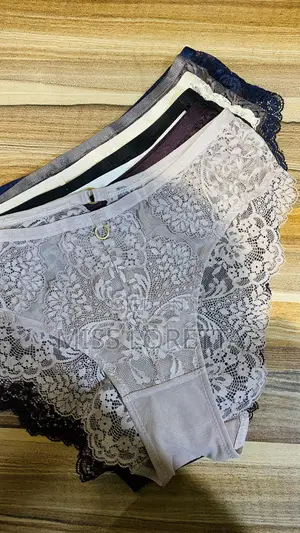 6piece Lace Panties - Multicolor