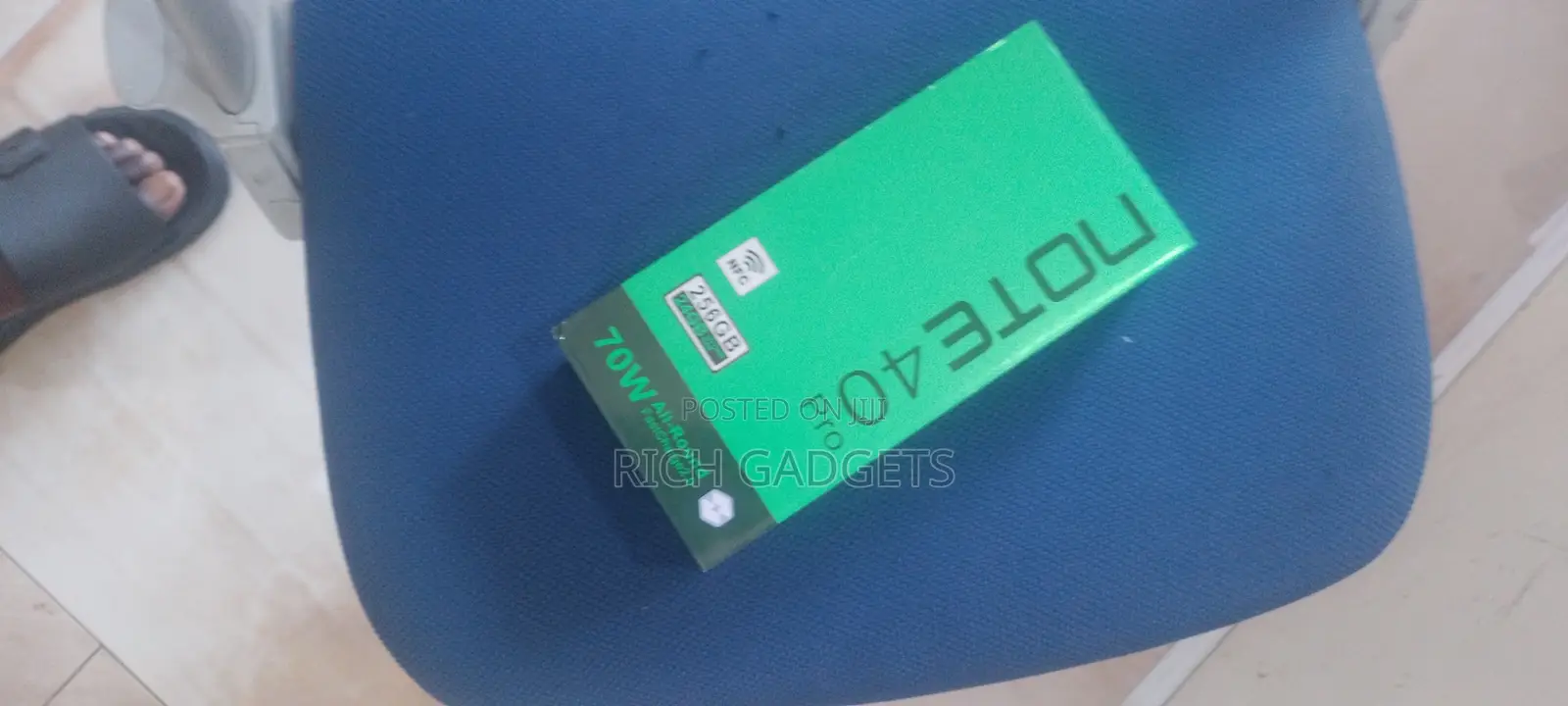 New Infinix Note 40 Pro 5G 256 GB Blue