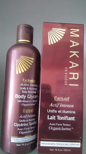 Exclusive Makari Lotion and Glycerin
