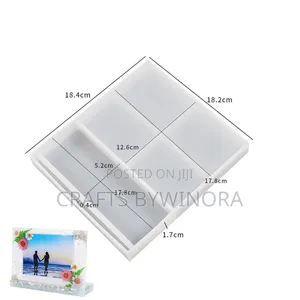 Square Frame Silicone Mold for Epoxy Resin & Resin Art