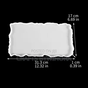 Rectangular Tray Silicone Mold for Epoxy Resin
