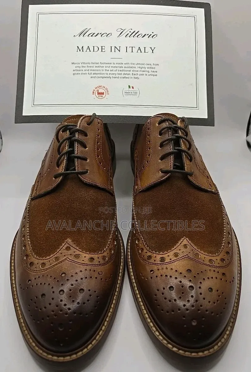 Marco Vittiro Oxford Dress Shoes Sizes 44/45