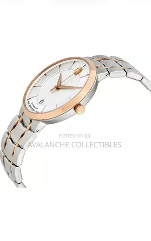 Movado Automatic Double Tone Automatic Gent's Watch 44mm Case Size