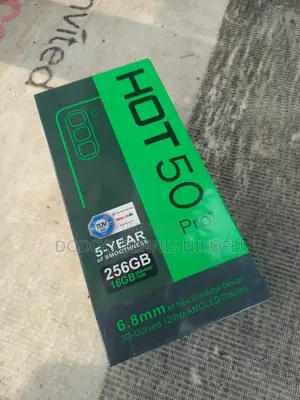 New Infinix Hot 50 Pro+ 4G 256 GB Black