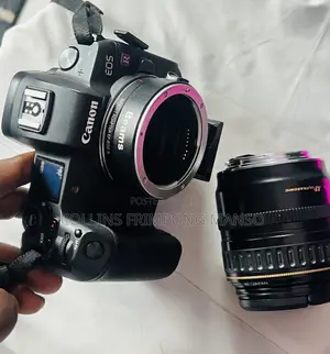 Canon R + Adapter + Charger + Camera Bag + 28-108 Mm Lens