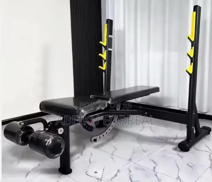 Commercial Olympic Bench + 110Kg Plates