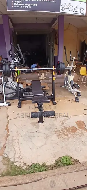 Commercial Olympic Bench + 110Kg Plates