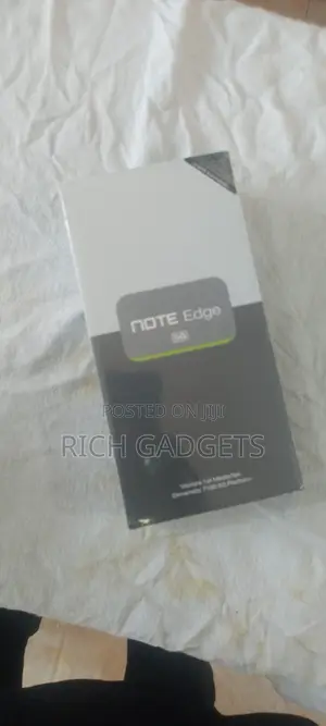 New Infinix Note Edge 256 GB Black