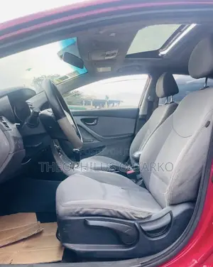 Hyundai Elantra Limited Sedan FWD (1.8L 4cyl 6A) 2013 Red