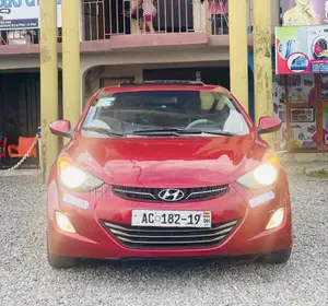 Hyundai Elantra Limited Sedan FWD (1.8L 4cyl 6A) 2013 Red