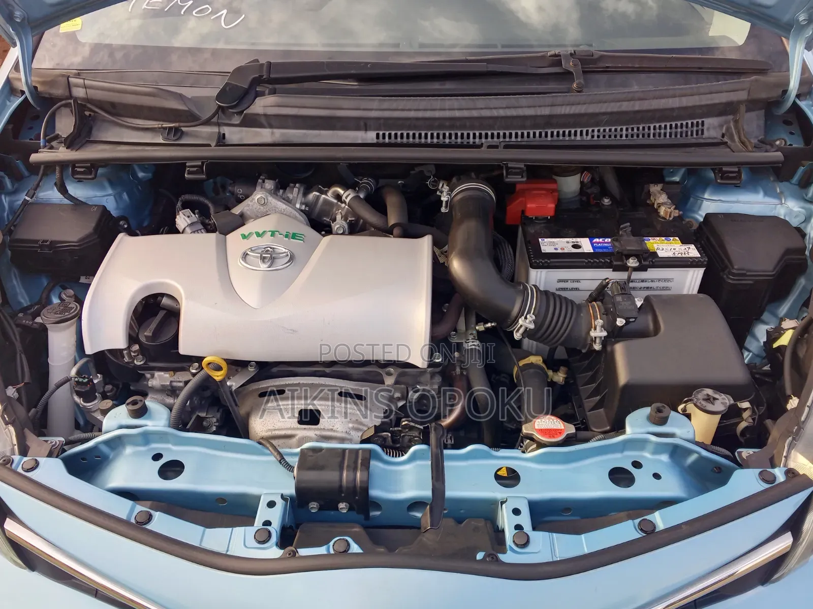 Toyota Vitz 1.3 FWD 5dr 2015 Blue