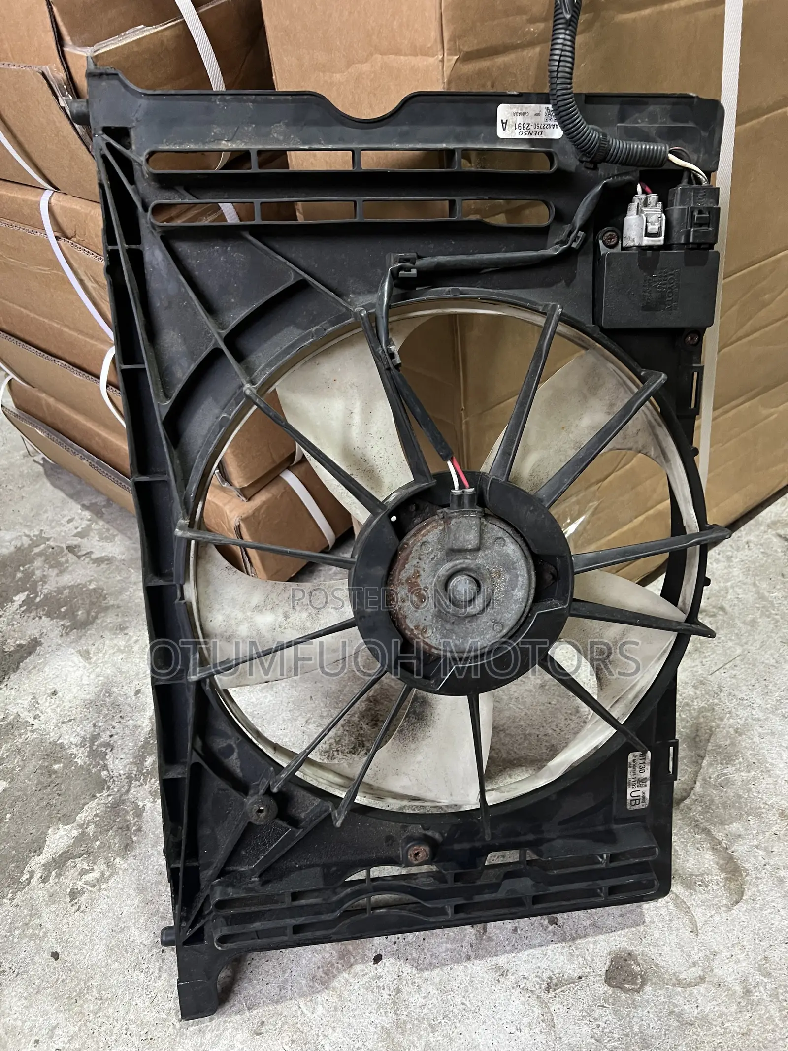 Toyota Corolla 2009 2010 2011 2012 2013 Fan