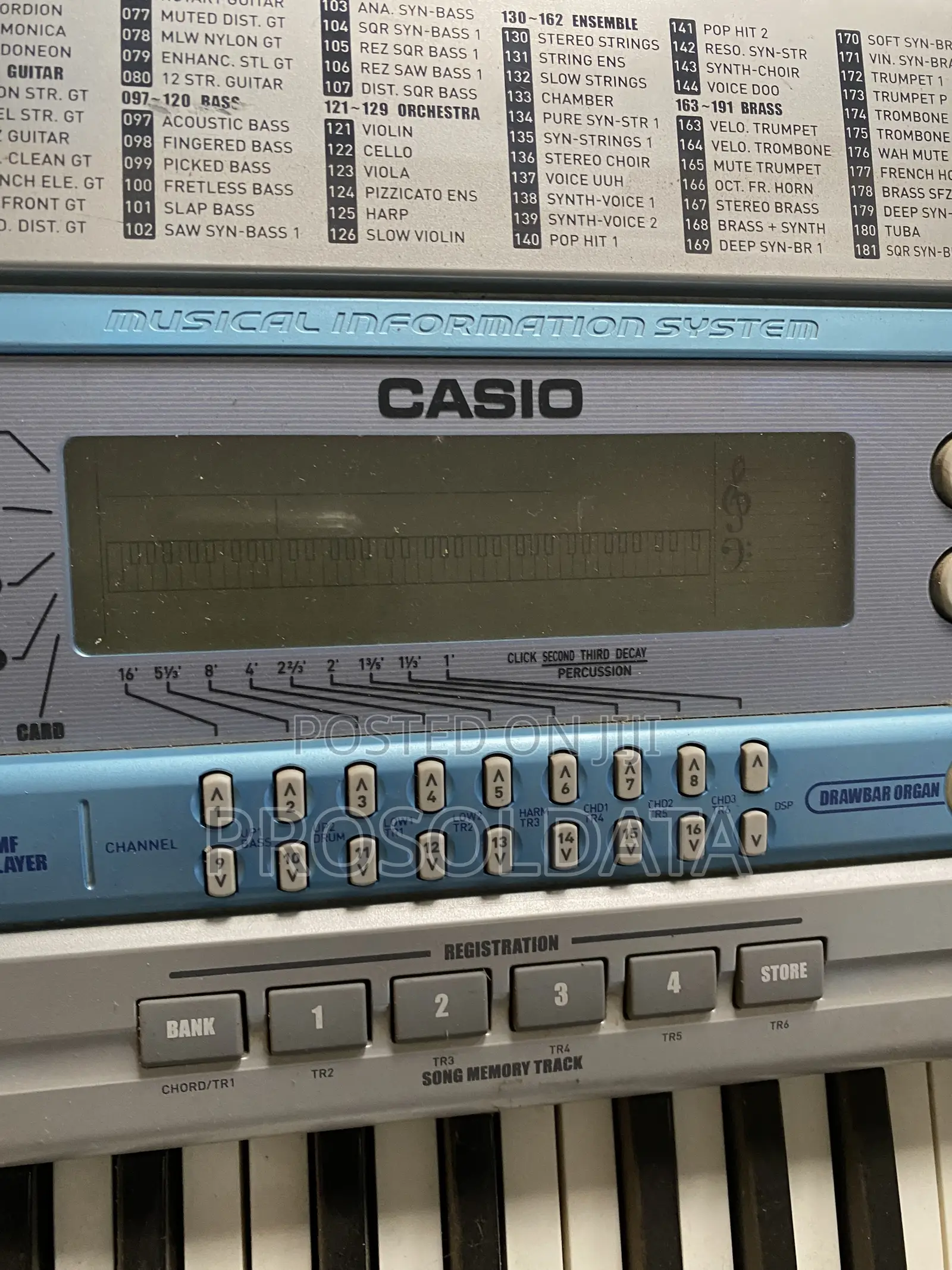 Large Casio Piano