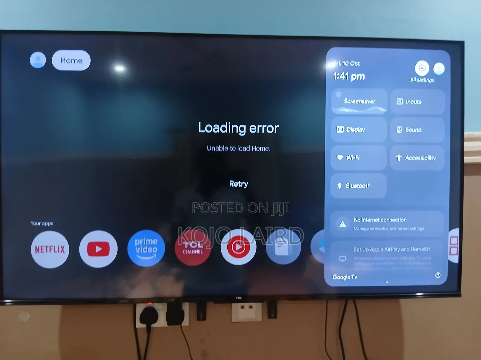 TCL 4k Google Smart TV
