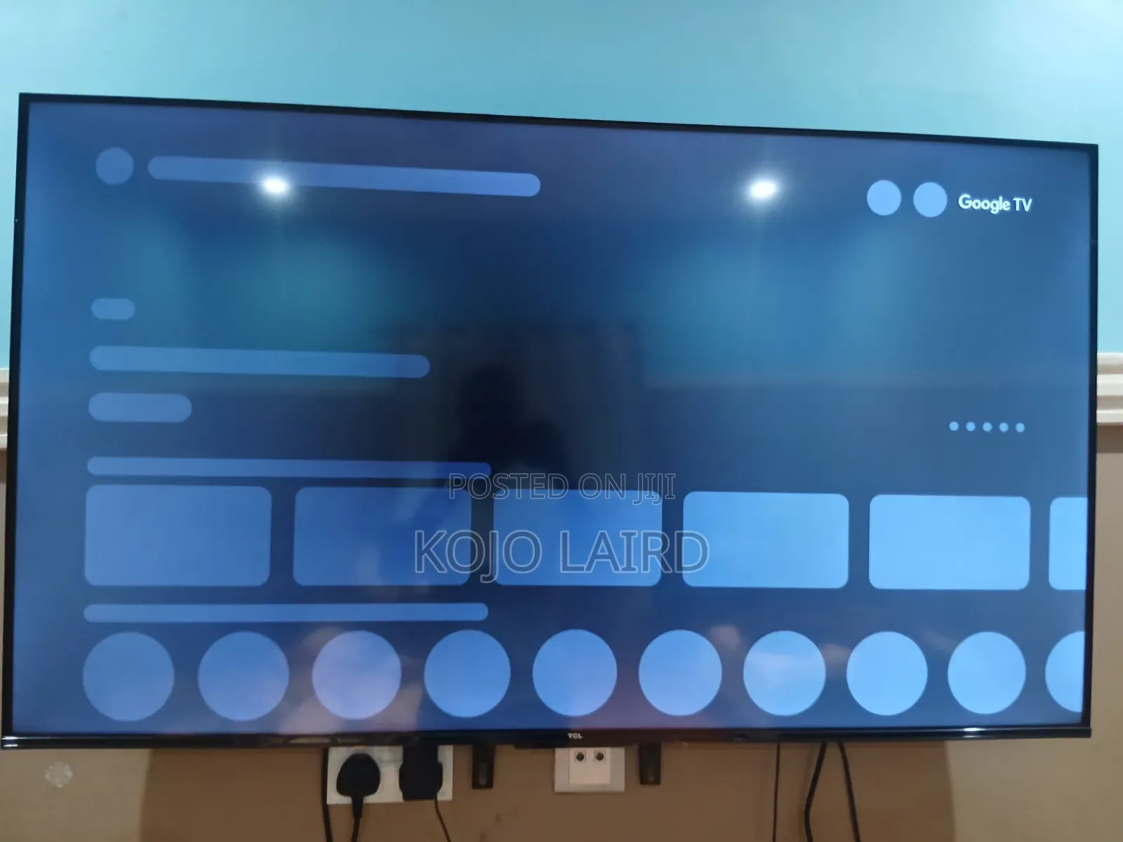 TCL 4k Google Smart TV