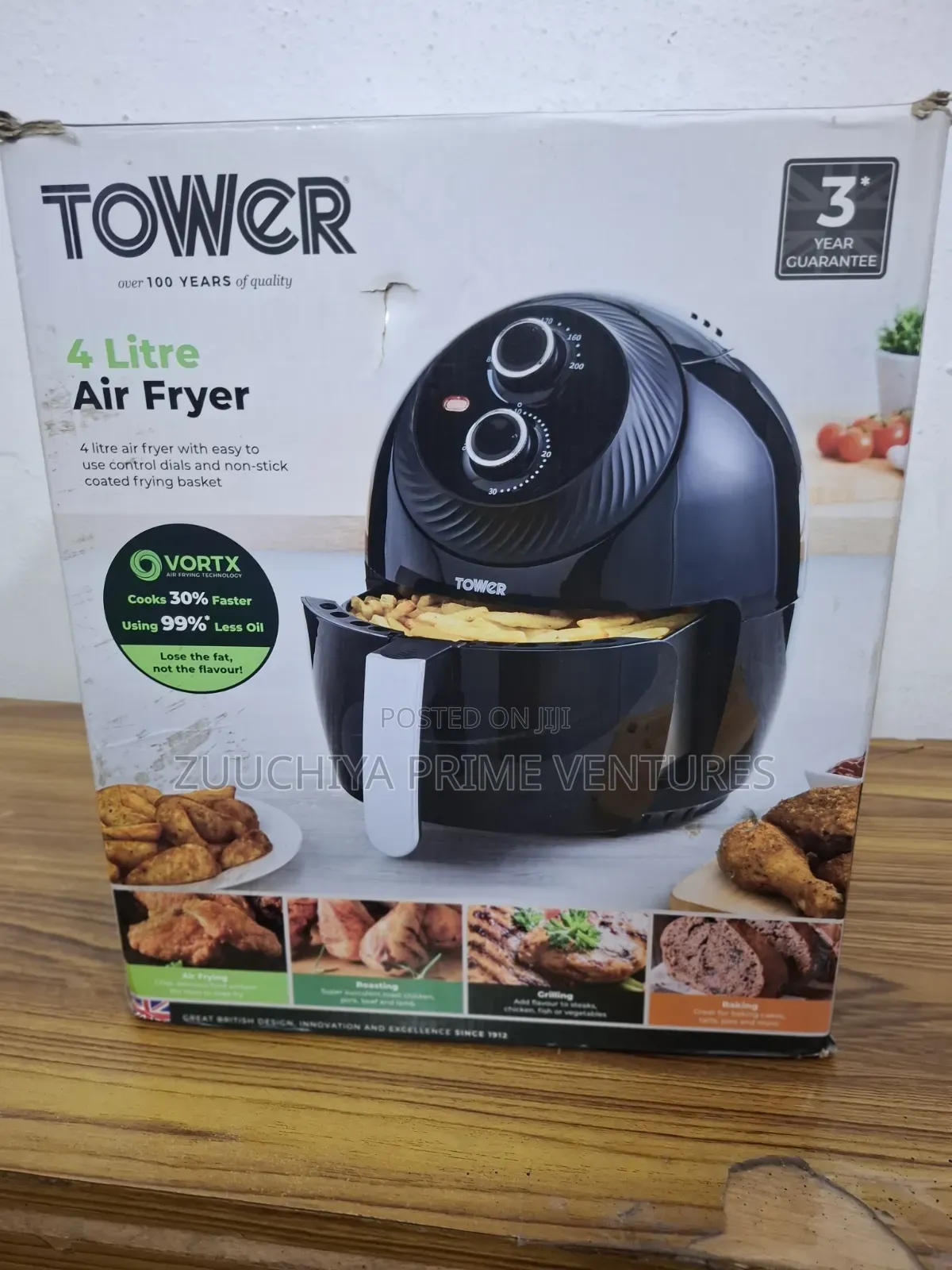 Tower 4.L Manual Air Fryer.....From UK 🇬🇧