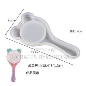 Brush Mold + Brush for Epoxy Resin & Resin Art