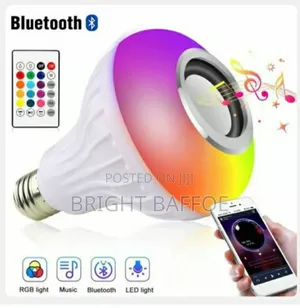 Bluetooth Music Bulb With Remote Control