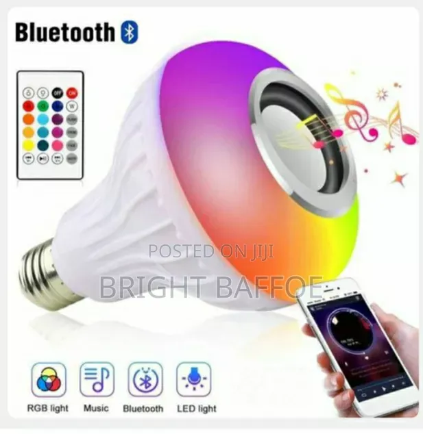 Bluetooth Music Bulb With Remote Control