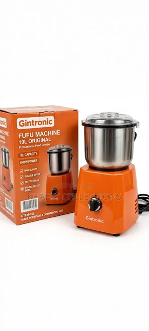 Gintronic Fufu Machine 10L Original - Pound Fufu in 5 Mins