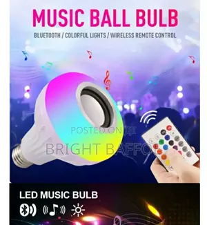 Bluetooth Music Bulb With Remote Control